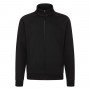 Sweatshirt Zip Premium Sweat Jacket Plush 70/30 Unisex Fruit Of The Loom