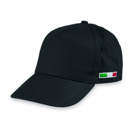 Cappello Golf Italy Cap 5 Pannelli 100% Cotone Unisex Ale