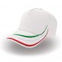 Hat Italy 5 Panels 100% Cotton Twill Unisex Atlantis