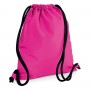 Bag/Backpack multi-purpose 36x42 cm color pocket 300D Polyester Icon Drawstring Backpack BagBase
