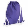 Sacca/Zaino Multiuso 36x42 cm color con tasca Poliestere 300D Icon Drawstring Backpack BagBase