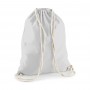 Bag/Backpack multi-purpose 36x46cm 100% Cotton Gymsac Westford Mill