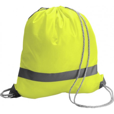 Bag with reflective stripes safety 39x36 cm 100% Polyester