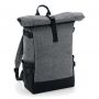 Backpack 17" Laptop 28x48x15cm Block Roll-Top Backpack BagBase
