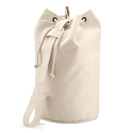 Backpack Bag, 100% Natural Cotton Canvas 400g 30 x 53 x 30cm Canvas Duffle Quadra