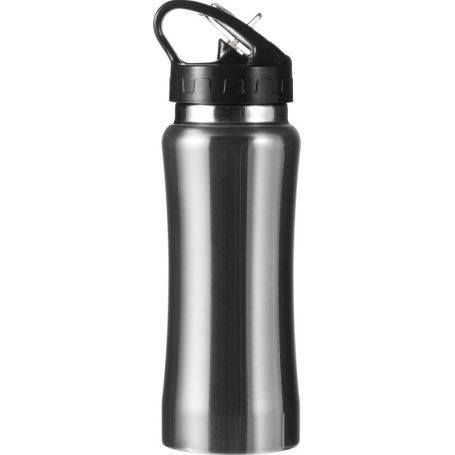Water bottle Stainless Steel 600ml with spout, folding