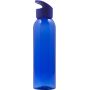 Water bottle 650ml transparent, with screw cap