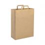 Shopping Bag 32 x 43 x 17 cm envelope made from Recycled paper Havana Size L