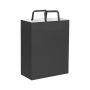 Shopping Bag 22 x 29 x 10 cm paper bag colored flat handle Size S