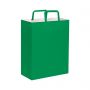 Sac Shopping 19 x 24 x 7 cm sac en papier coloré poignée, plat, Taille XS