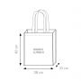 Shopper/Bag 38x42x10cm non-Glossy Laminated with long handles and Mirror