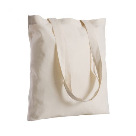 Shopper/Bag 38x42cm 220gr/m2 100% Natural Cotton long handles
