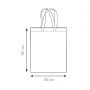 Shopper/Bag 26x32cm 100% Cotton 120gr/m2 color short handles
