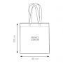 Shopper/Bag 40x50cm 100% Cotone130gr/m2 color long handles