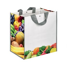 Shopping sac Shopping 35x34,5x22cm "Fruits" en Polypropylène