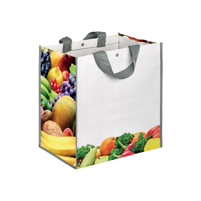 Borsa Shopping Spesa 35x34,5x22cm Frutta in Polipropilene