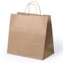 Shopper bag, Take Away 30 x 29 x 18 cm Paper Natural