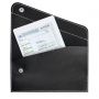 Port documents 19,5 x 13 cm, with oblique flap and button customizable with your logo