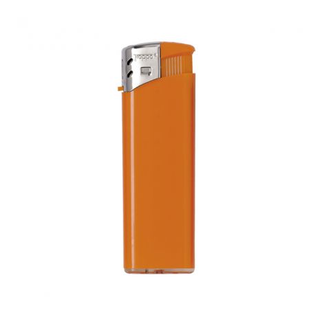 Lighter orange piezoelectric promotional Fuego customizable with your logo