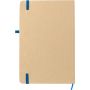 Notes/Notebook paper mineral 14 x 21 cm with elastic band. Customizable with your logo!