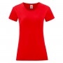 T-Shirt de Dames Emblématique de 150T Femmes à Manches Courtes Fruit Of The Loom