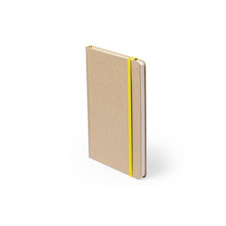 Notes/Notebook 15 x 21 cm cardboard recycled, and 100 pages Customizable with your logo