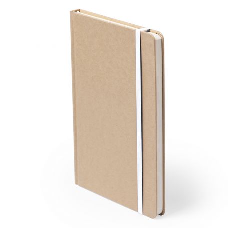 Notes/Notebook 9.5 x 14.5 cm cardboard recycled, and 100 pages Customizable with your logo