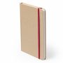 Notes/Notebook 9.5 x 14.5 cm cardboard recycled, and 100 pages Customizable with your logo