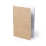 Notes/Notebook 15 x 21 cm cardboard recycled, 60 pages. Customizable with your logo