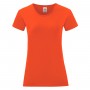 Ladies T-Shirt Iconic 150T Women's Short Sleeve Fruit Of The Loom