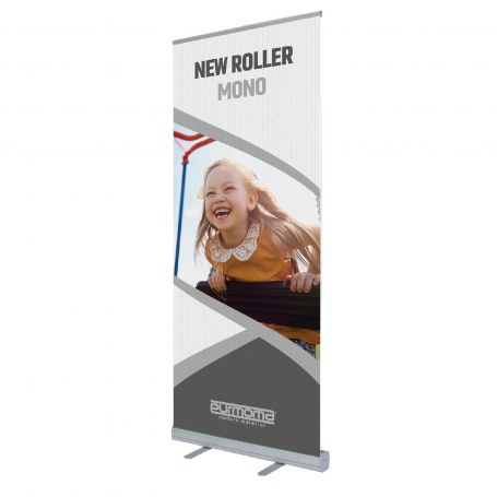 Roll Up in alluminio New Roller Mono con stampa HD