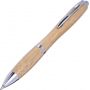 Ballpoint pen in wood of Bamboo, with folding mechanism