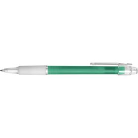 ballpoint Pen with rubber grip and transparent clip