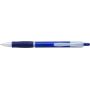 Ballpoint pen with body and rubber grip handle colorful