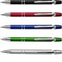 ball Pen in chrome-plated aluminum with metal clip