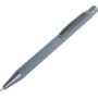 Ballpoint pen in aluminum with rubber finish