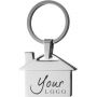 metal key ring "home" customizable with your logo