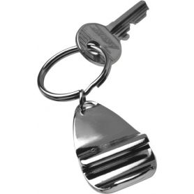 Porte-clés avec décapsuleur en métal élégant personnalisable avec votre logo