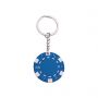 Keychain in the shape of chips in plastic extrapesante, customizable with your logo