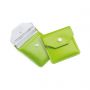 Ashtray pocket ingnifugo green 8 x 8 cm, customizable with your logo
