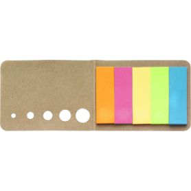 Set memo mini with a stick colorful, customizable with your logo