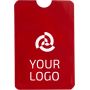 Porta Cards in alluminio monotasca, anti RFID ( anti taccheggio ) personalizzabile con il tuo logo