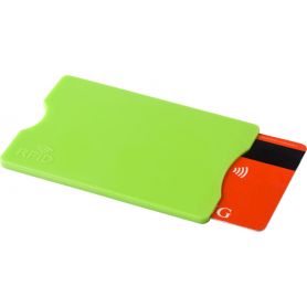 Custodia porta carta di credito, anti RFID ( anti taccheggio ) personalizzabile con il tuo logo