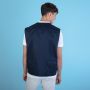 Gilet multipockets sleeveless top in Policotton, Unisex, Ale