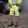 Shorts, fluorescent with reflective bands, Unisex, Result