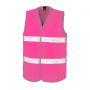 Vest high visibility, with safety strip from 50mm, Polyester, Unisex, Result