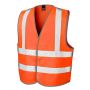 Vest orange high visibility EN ISO 20471:2013 Class 2 GO/RT 3279 ISSUE 8:2013 Class 2